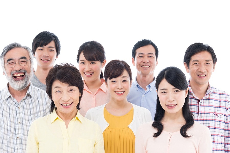 世代別の人