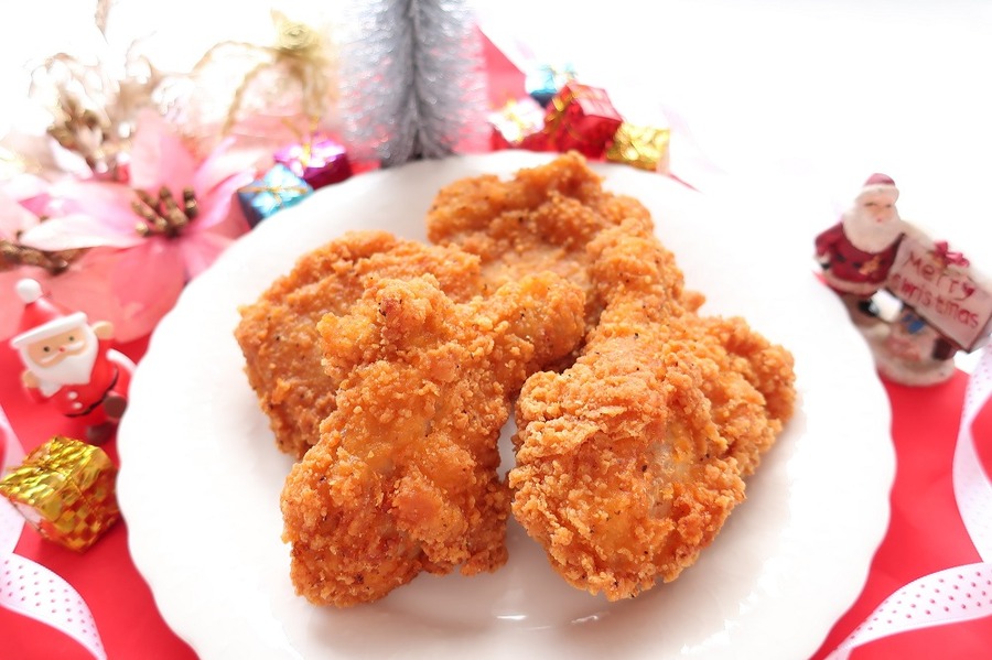 クリスマスのフライドチキン