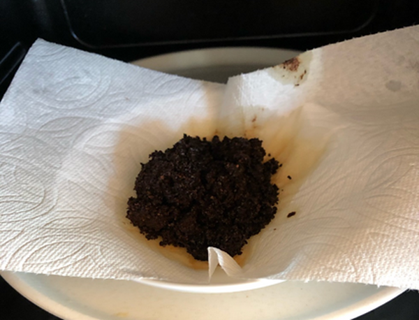 コーヒーを乾燥させる