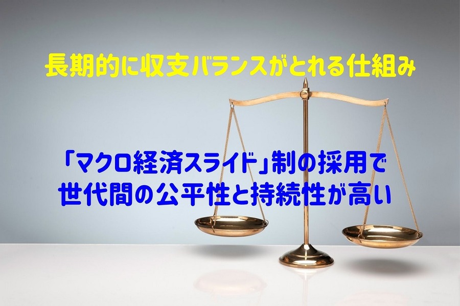 長期的に収支バランスがとれる仕組み