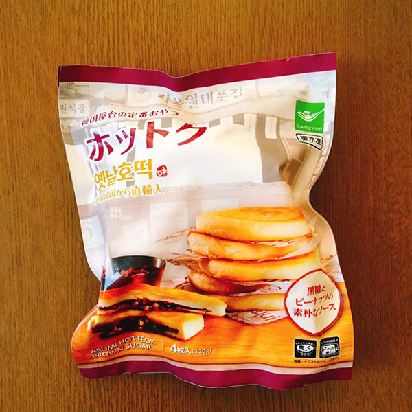 韓国屋台でも大人気のホットク