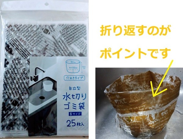 自立する三角コーナー2