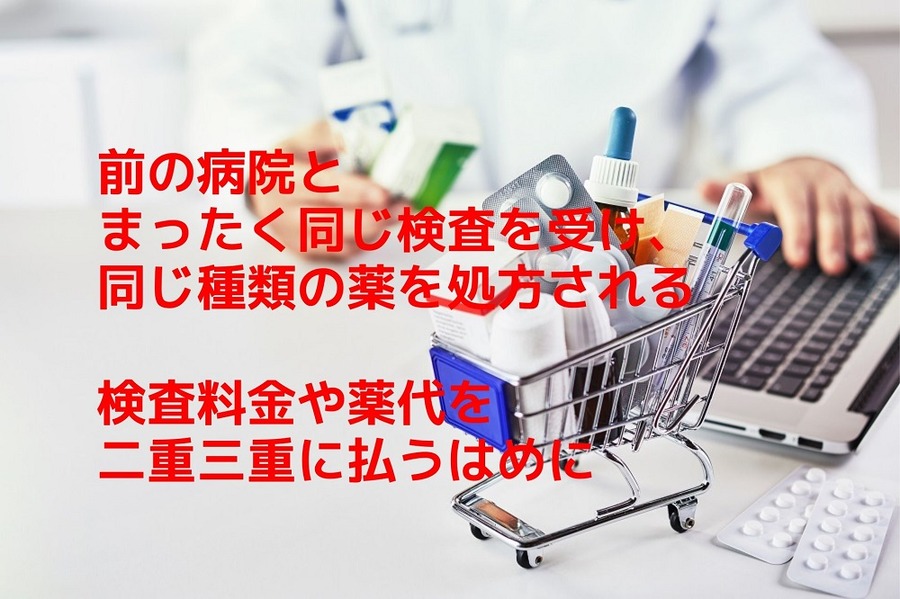 検査料金や薬代を二重三重に払うはめに