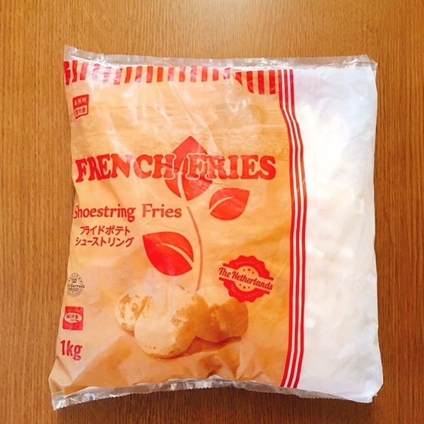 クリスマスに定番んおフライドポテト