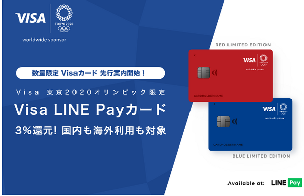 Visa Line Payカード