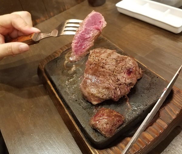 おいしそうなお肉の切り口