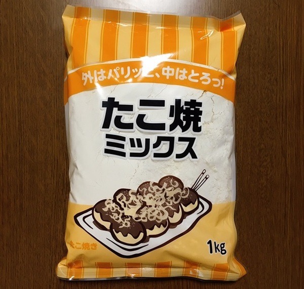 大容量のたこ焼きミックス