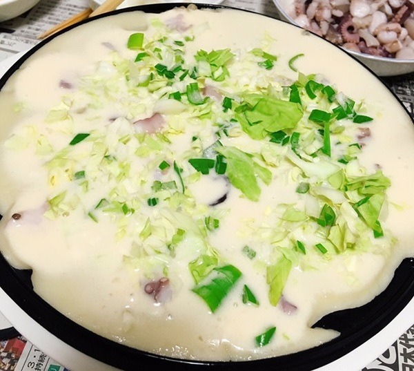 たこ焼きを焼いていきます