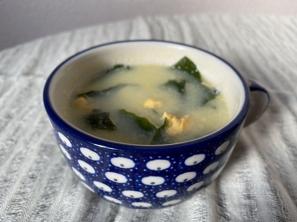 おもち中華スープ