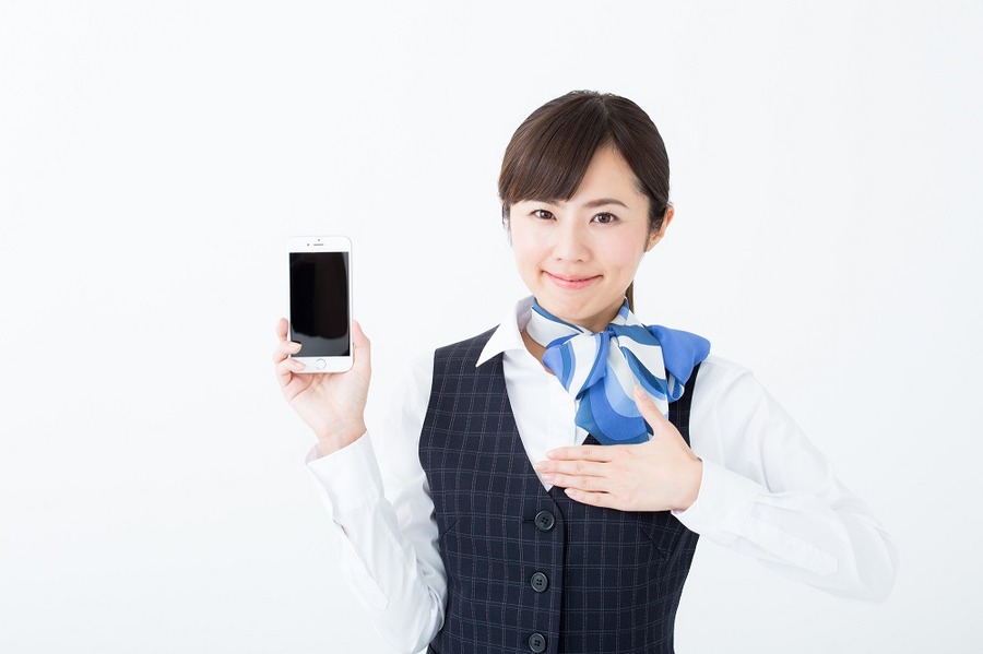 スマホショップの店員