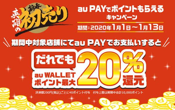 家電量販店20％還元キャンペーン