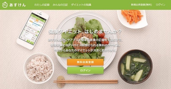 健康ダイエットあすけん