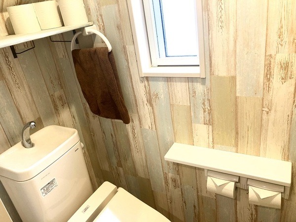 トイレもDIY