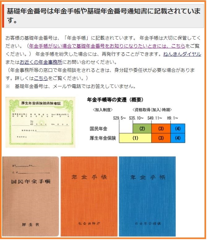 基礎年金番号