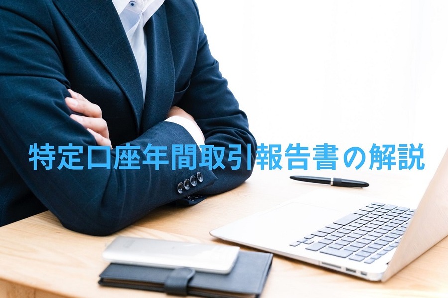 特定口座年間取引報告書の解説