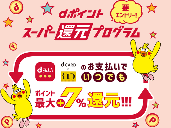 dポイントスーパー還元プログラム