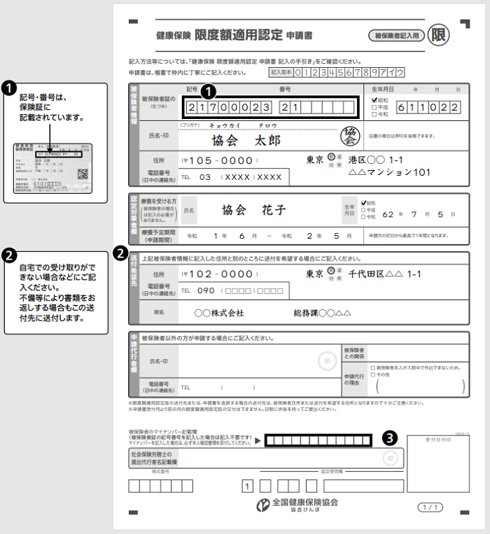 限度額適用認定