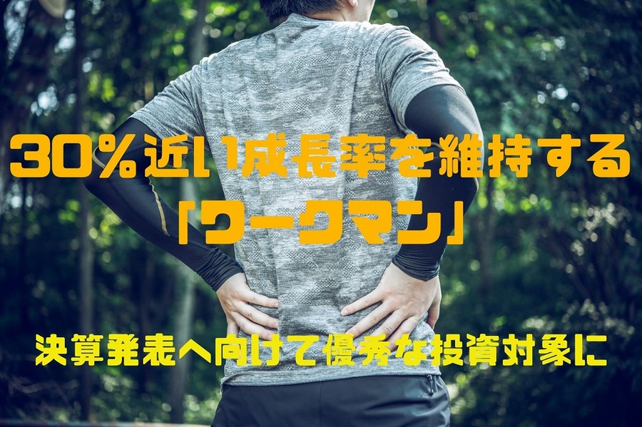30％近い成長率を維持する 「ワークマン」