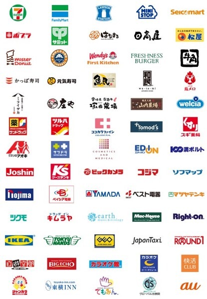 auPAYのつかえるお店