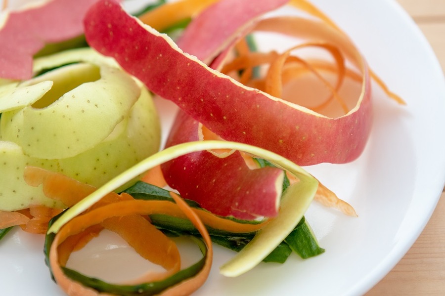 野菜の皮を再利用