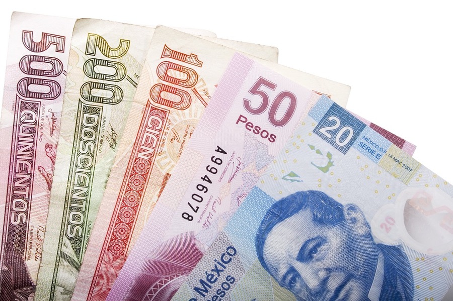 メキシコペソのお札