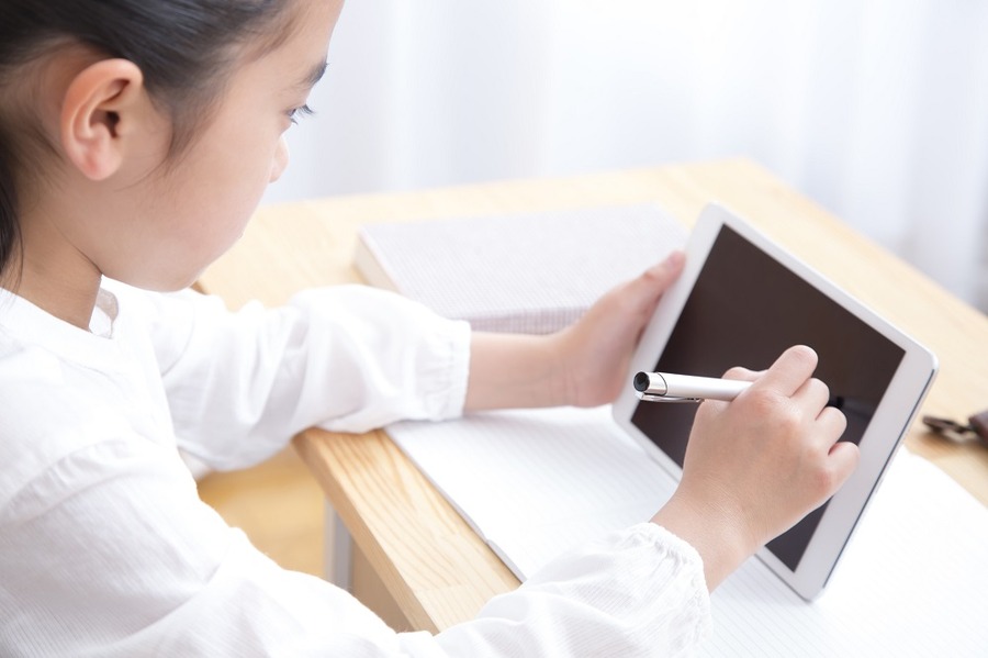 タブレットでお勉強