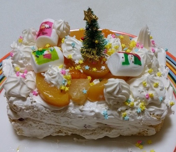ホールケーキ1台分のスポンジケーキ