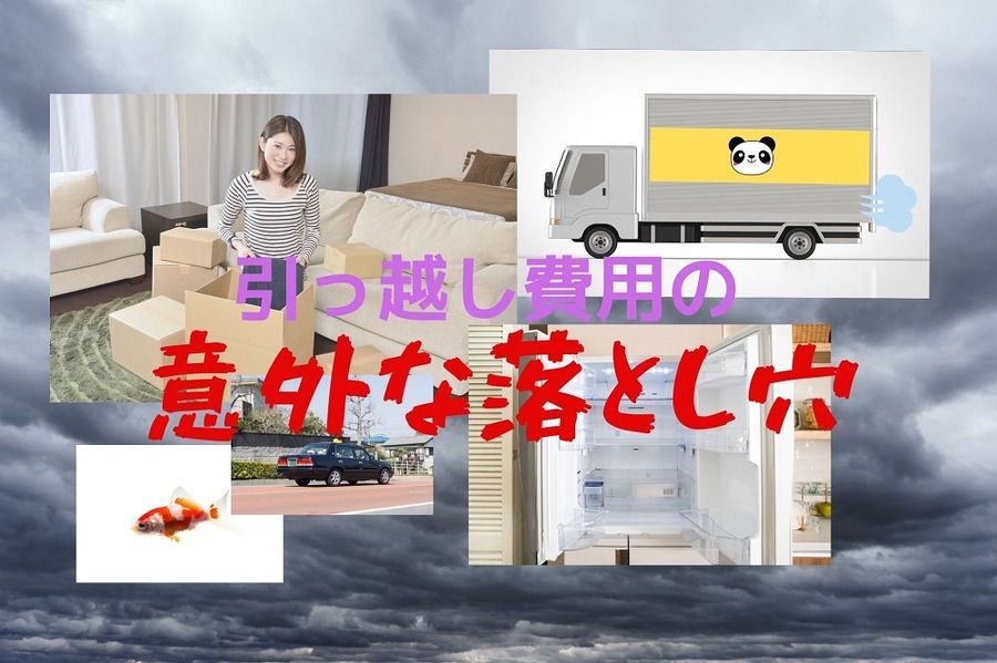 引っ越し費用の落とし穴