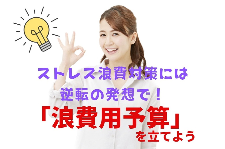 ストレス浪費対策に浪費用予算