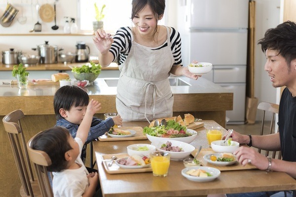 家族の好きなメニューでだんらん