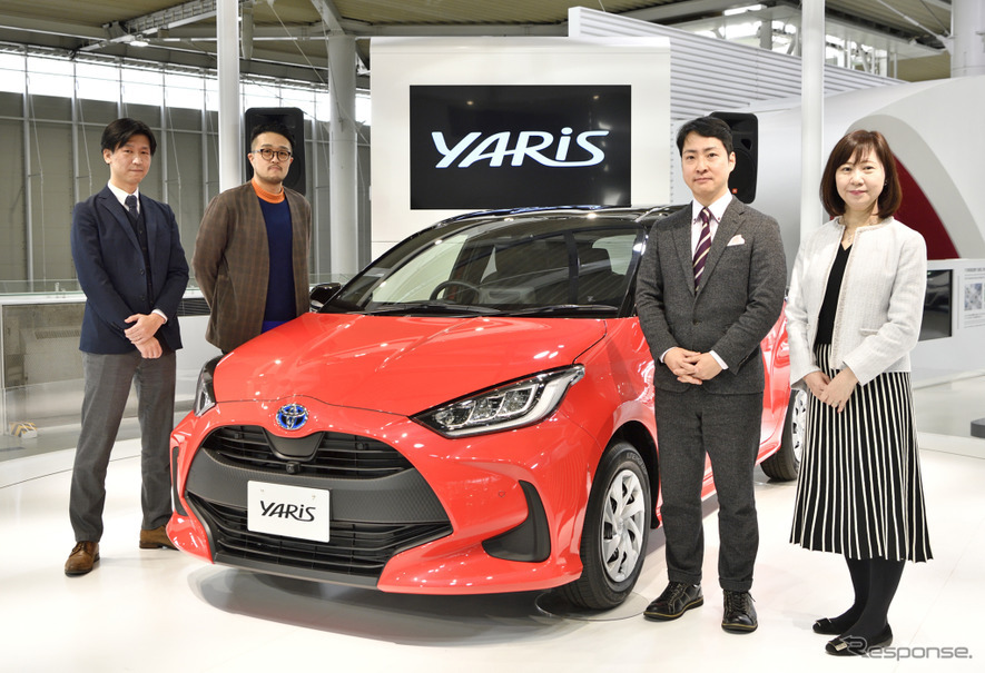 トヨタ 新型車『ヤリス』を編集長4名で囲んで