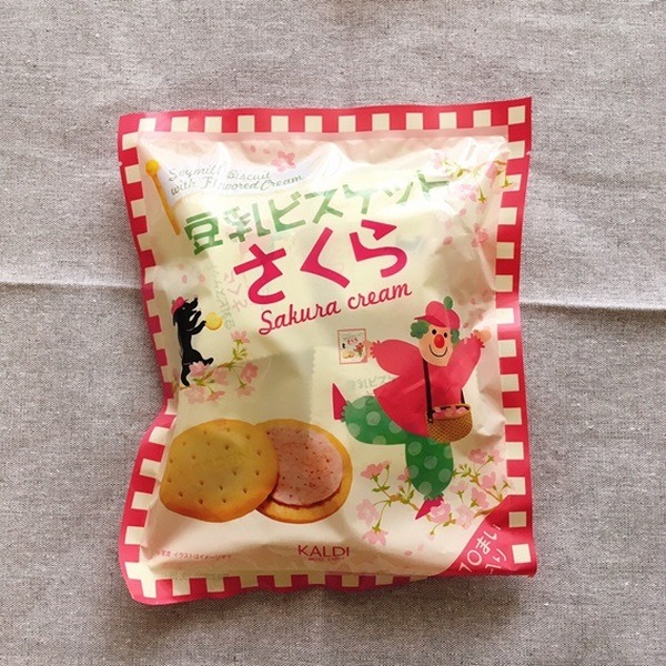 豆乳クリームビスケットさくら