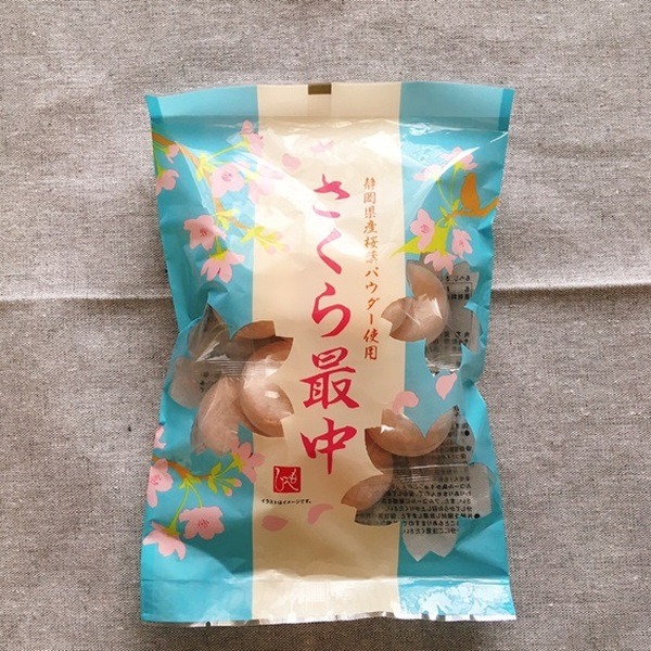 見た目もかわいいさくら最中