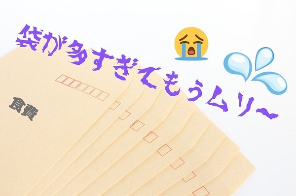 費目袋が多すぎる