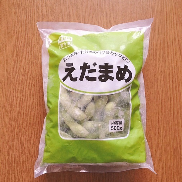 おつまみの定番枝豆