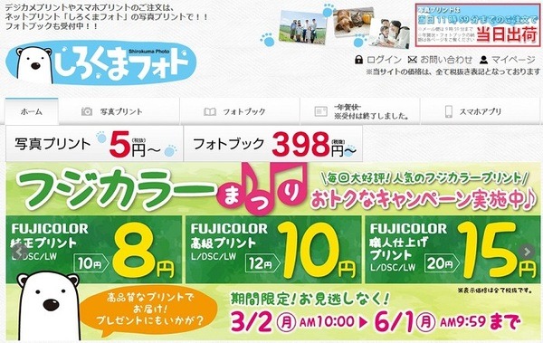 しろくまフォト