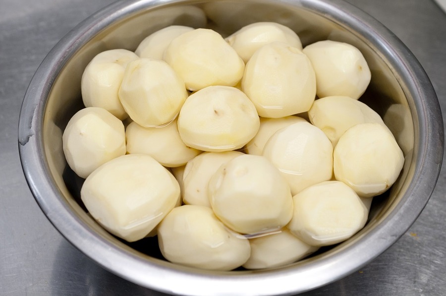 ソラニンは水に溶けやすい