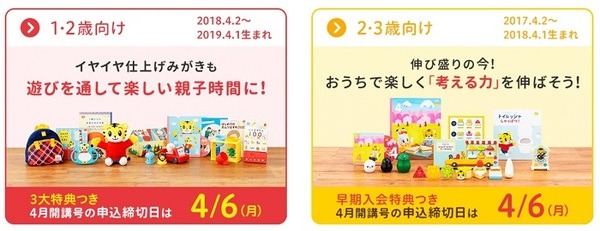 ベネッセのこどもちゃれんじ