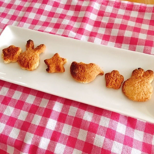 ホットケーキミックスでクッキーが作れます