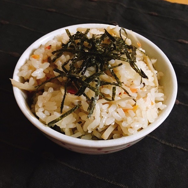 業スごぼうサラダ炊き込みご飯