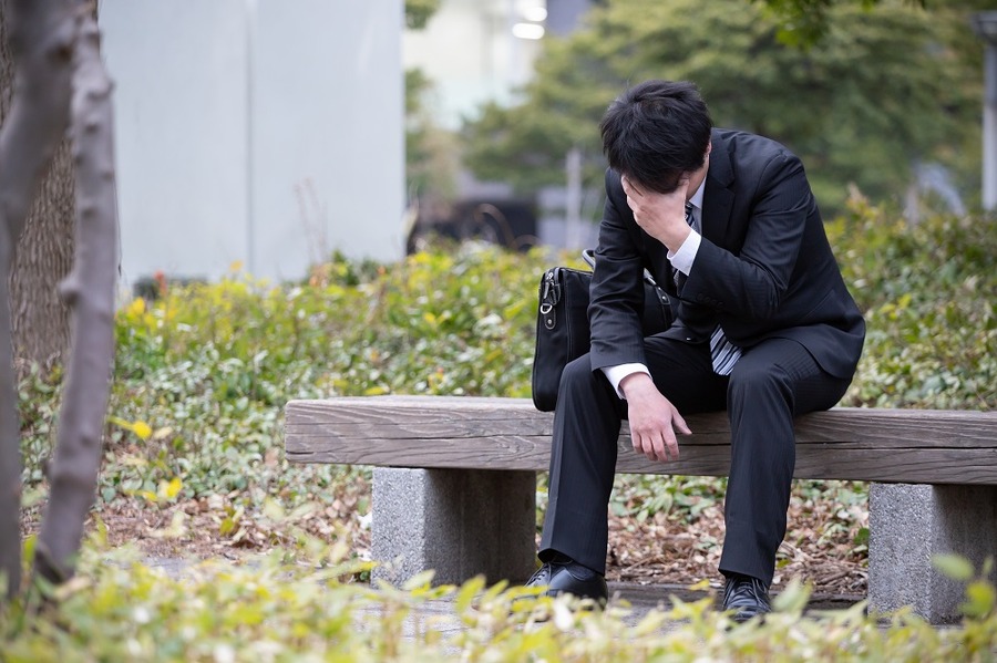 リストラされた会社員