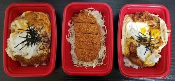 2種類のお弁当3個