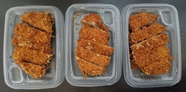 厚切りロースかつ3枚分