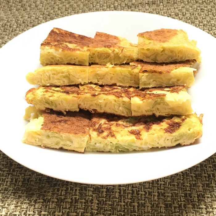 春キャベツのたまご焼き