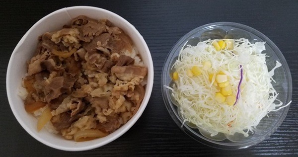 焼肉カルビ定食ごはん