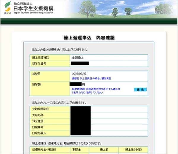 日本学生支援機構の奨学金　一括返済で報奨金を受け取る方法