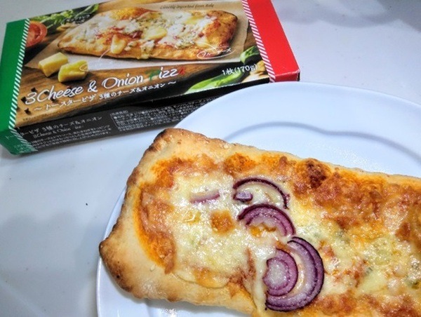 「本格チーズのおしゃれピザ268円」