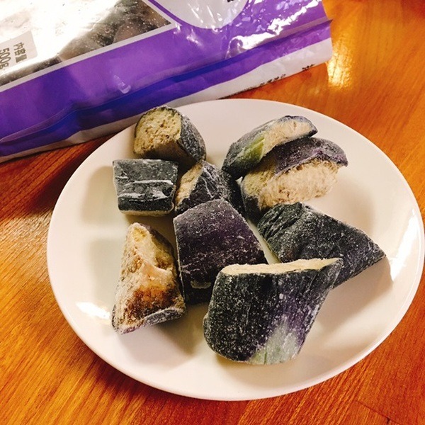 冷凍揚げなす中身