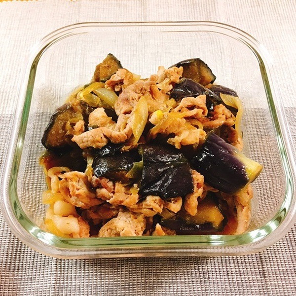 揚げなす入りしょうが焼き