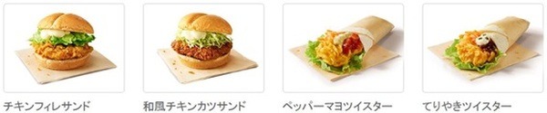 ケンタッキーのサンド価格